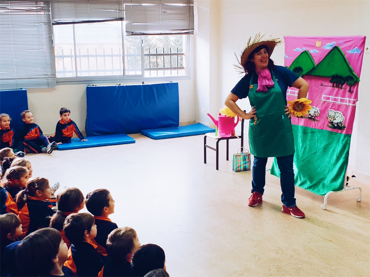 profesora teatro con niños